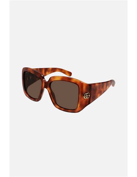 gucci wraparound sunglasses with copper studs on arms|gucci vintage round sunglasses.